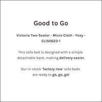 Good To Go | Victoria Two-Seater
