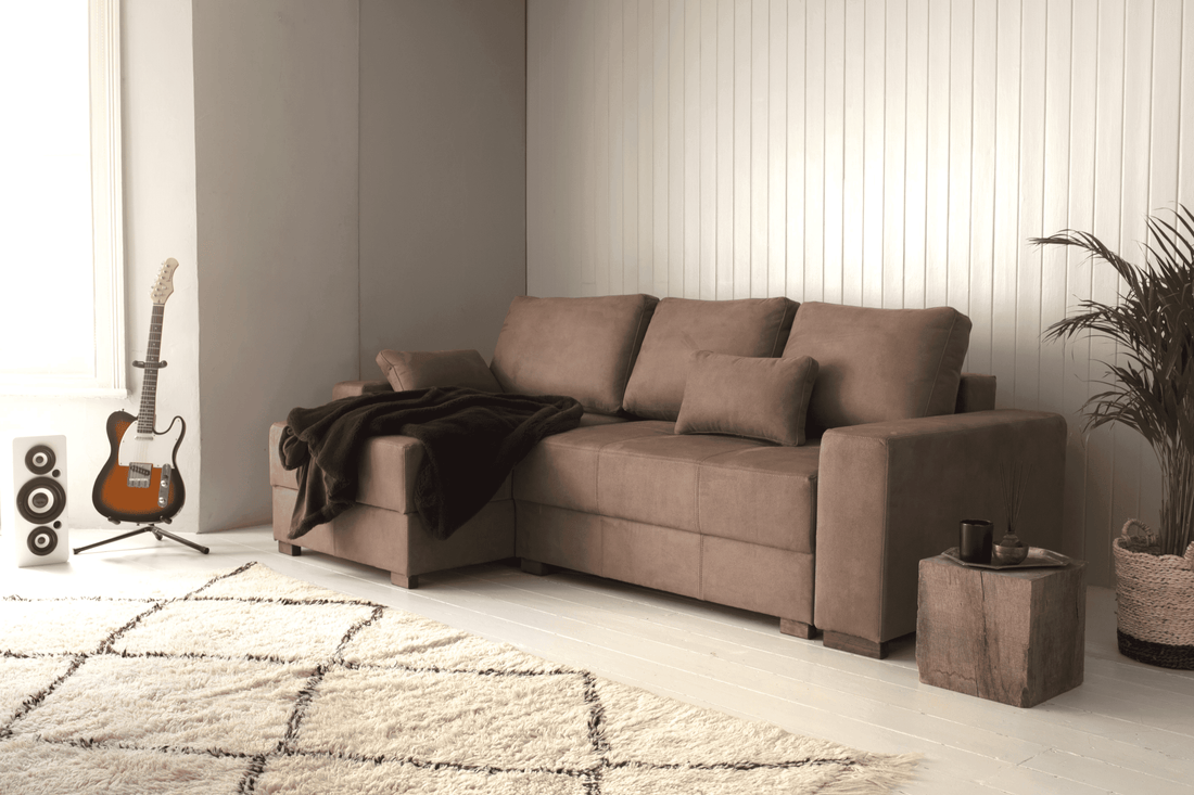 George Corner Sofa Bed - LHF