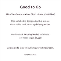 Good To Go | Alice Two-Seater