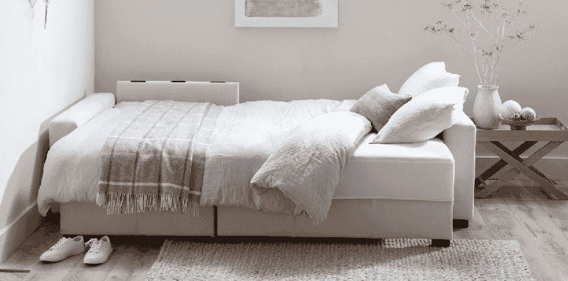 George Corner Sofa Bed - LHF