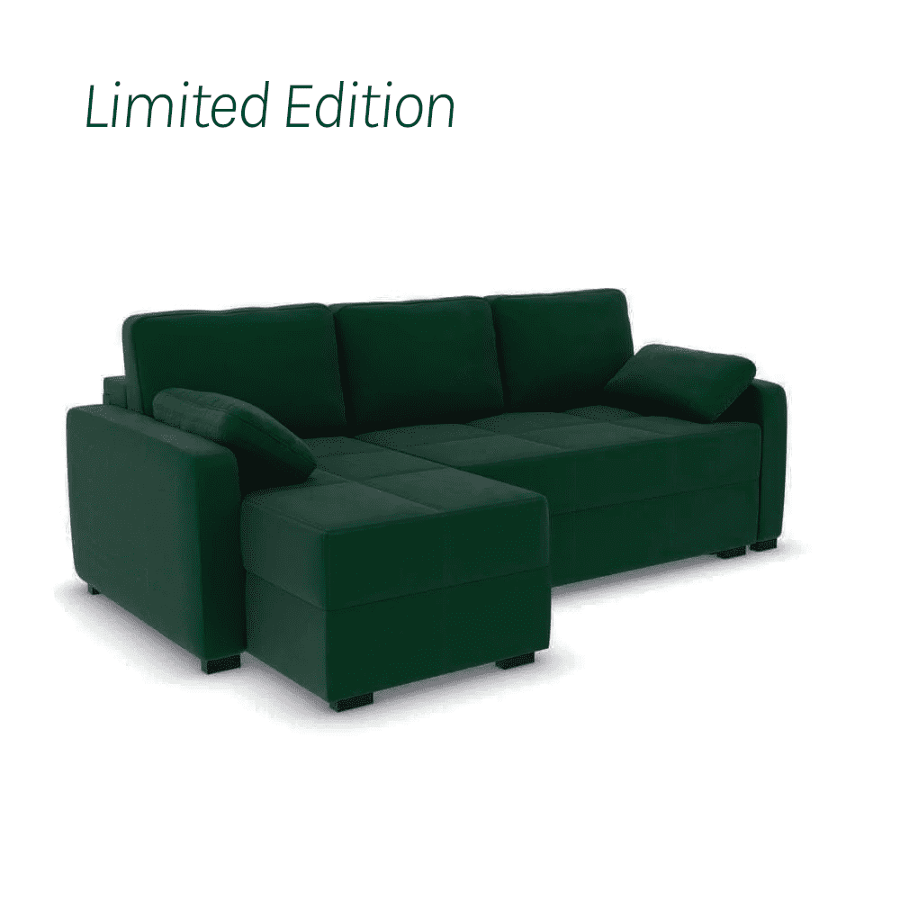 Charlie Corner Sofa Bed - LHF