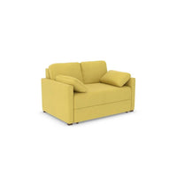 Ex Display - Alice Two-Seater Sofa Bed-Micro Cloth Popcorn (SHUB762)