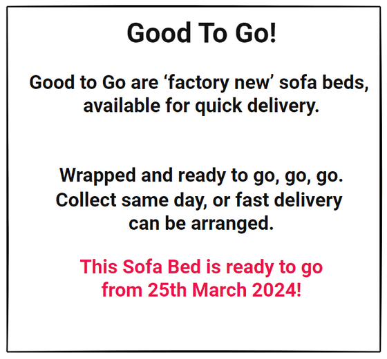 GOOD TO GO ~ Alice Three-Seater Sofa Bed - Micro Weave - Sunflower (SHUB306-5)