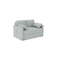 GOOD TO GO ~ Alice Two-Seater Sofa Bed - Micro Weave - Frost