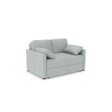 GOOD TO GO ~ Alice Two-Seater Sofa Bed - Micro Weave - Frost (SHUB303-5)