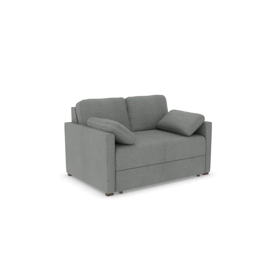GOOD TO GO ~ Alice Two-Seater Sofa Bed - Micro Weave - Pebble (SHUB301-5)