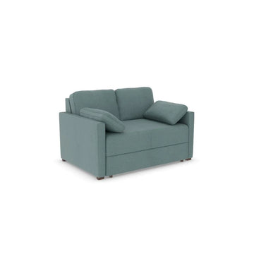 GOOD TO GO ~ Alice Two-Seater Sofa Bed - Micro Weave - Pacific (SHUB311-4)