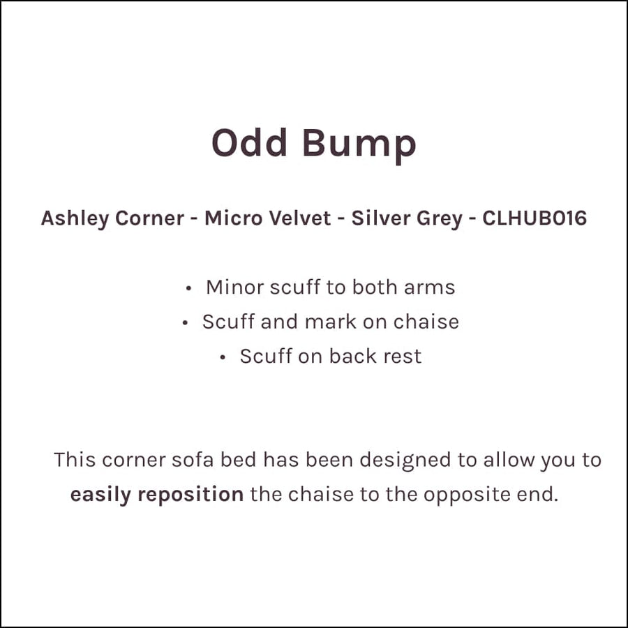 Odd Bump | Ashley Corner