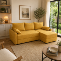 Charlie Corner Sofa Bed - RHF