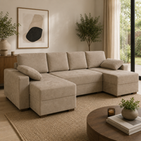 Good to Go Harry Large Corner Modular Sofa Bed