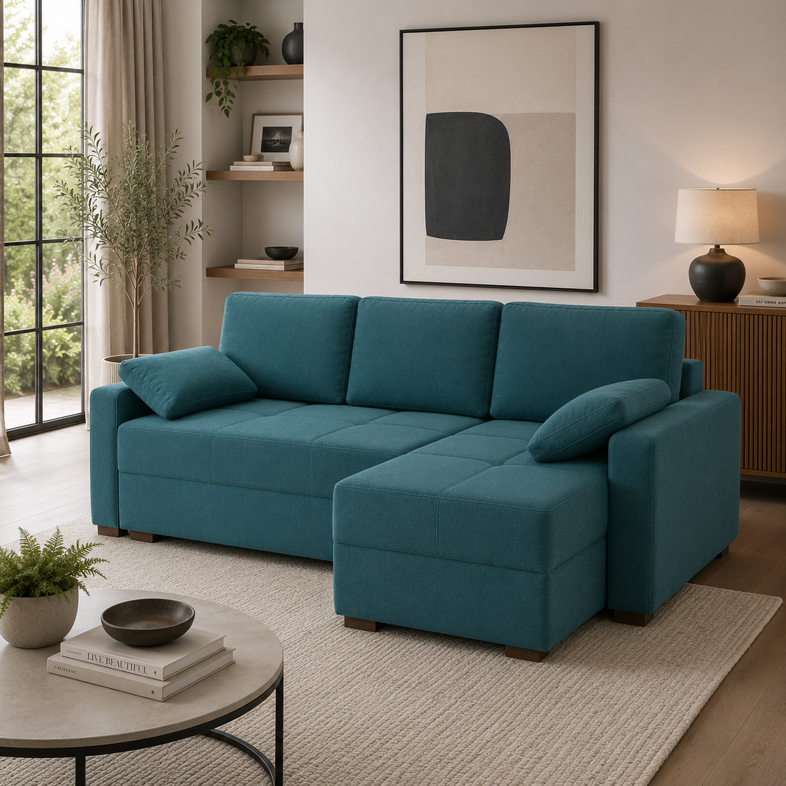 Good to Go Charlie Corner Sofa Bed - RHF