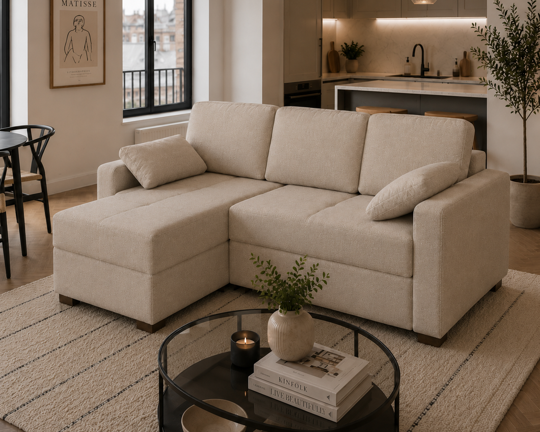 Good to Go Ashley Corner Sofa Bed - LHF