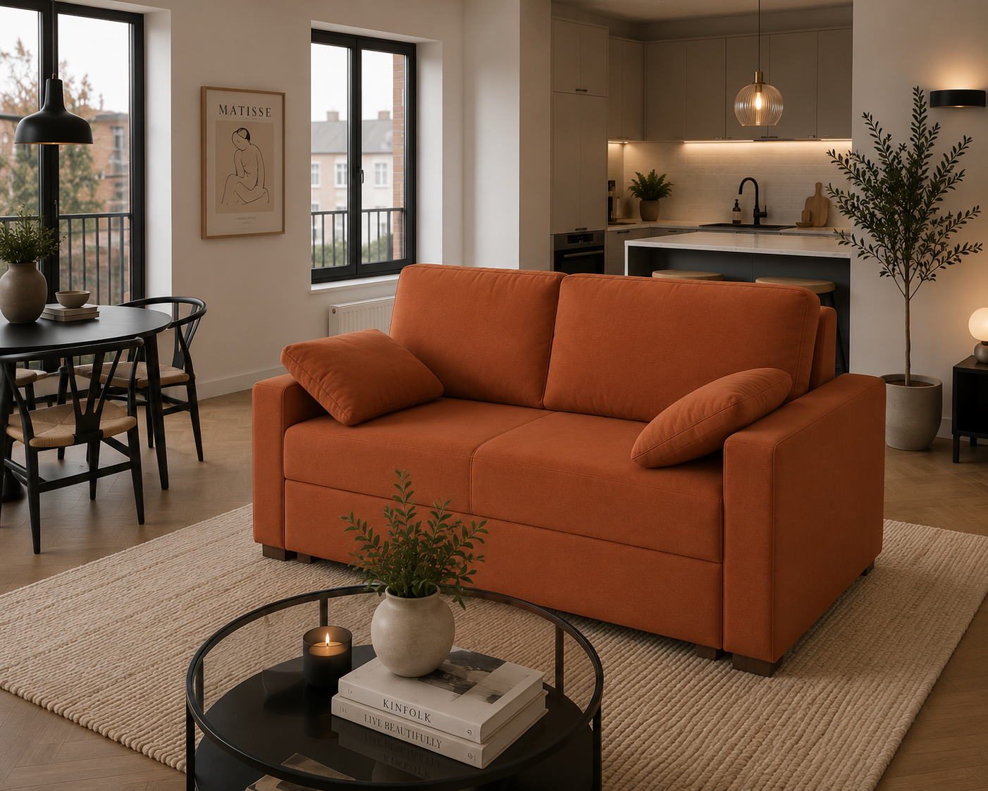 Good to Go Alice Three Seater Sofa Bed