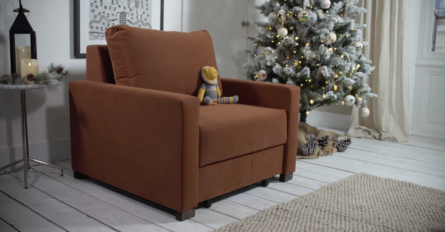 Christmas chairbed cocoon sofabed 