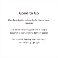 Good To Go | Alice Two-Seater