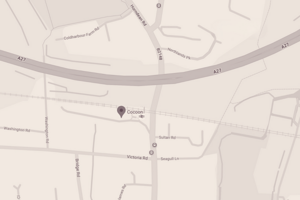 Showroom location map