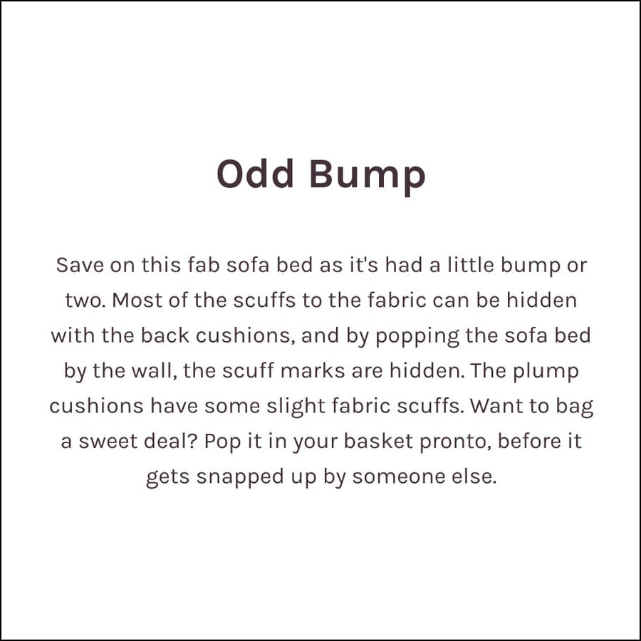 Odd Bump | George Corner