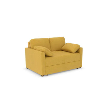 Good To Go - Alice Two-Seater Sofa Bed-Micro Weave Sunflower (SHUB749)