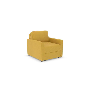 Good To Go - Alice Chair Bed Settee-Micro Weave Sunflower (SHUB782)