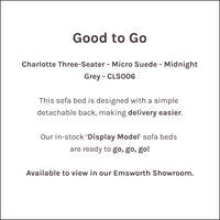 Good To Go | Charlotte Three-Seater