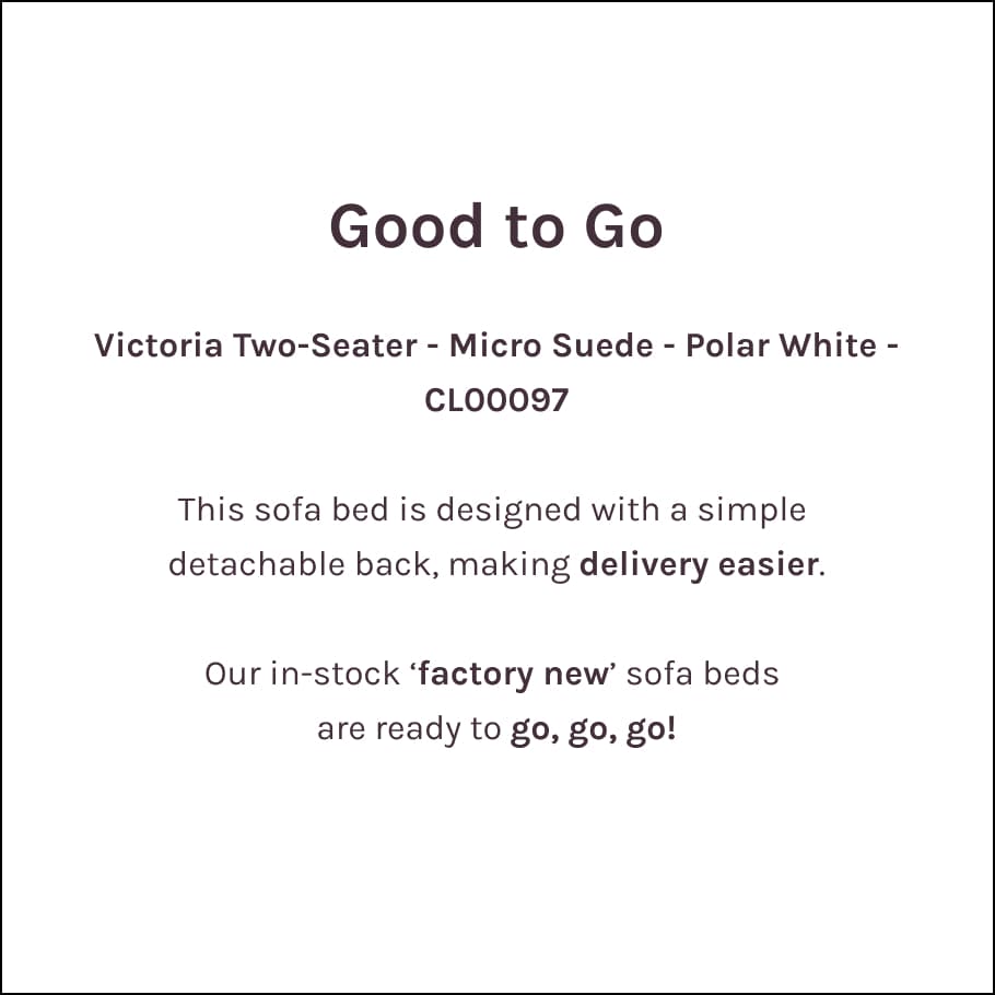 Good To Go | Victoria Two-Seater