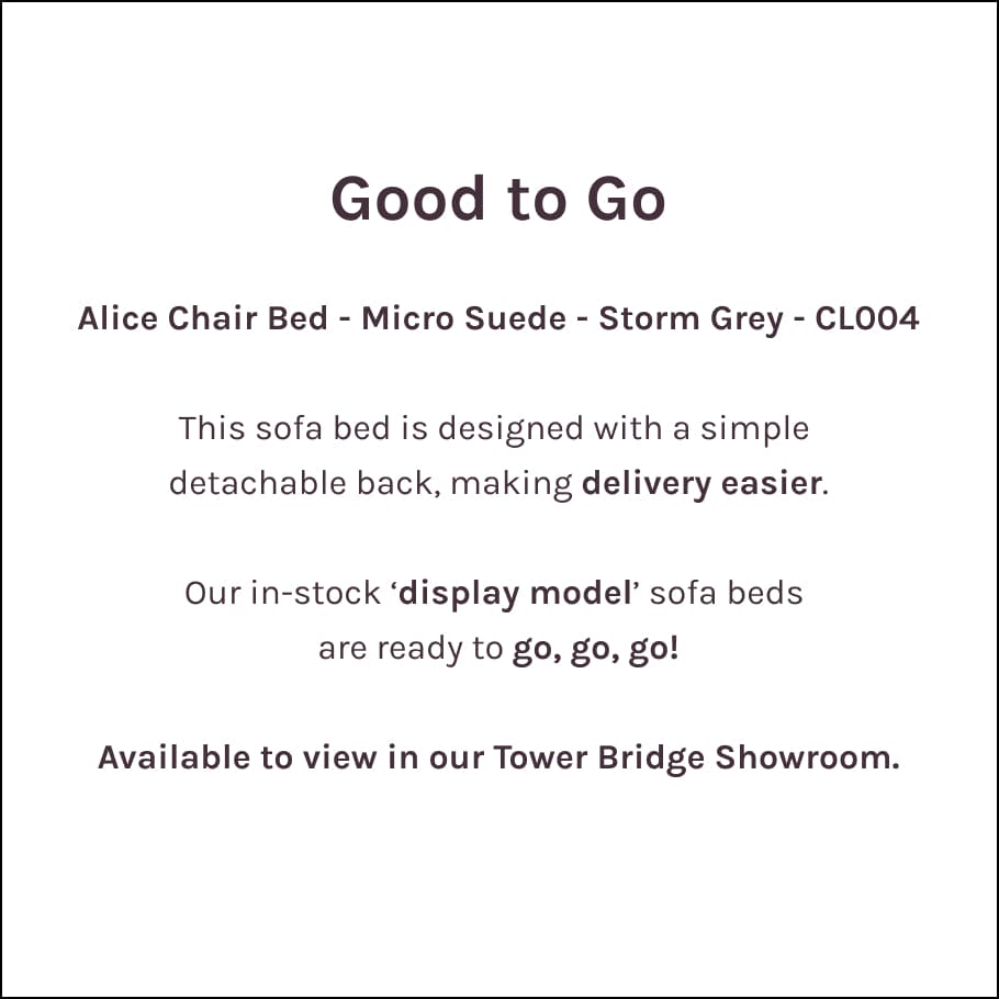Good To Go | Alice Chair Bed