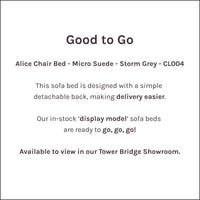 Good To Go | Alice Chair Bed