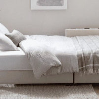 Good To GO - Charlie Corner Sofa Bed LHF - Micro Weave Sky (Shub516)