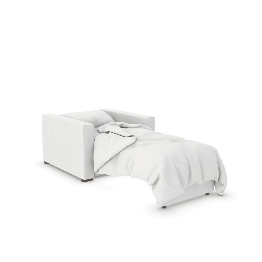 Ex Display - Charlotte Chair Bed Micro Cloth Calm (SHUB501)