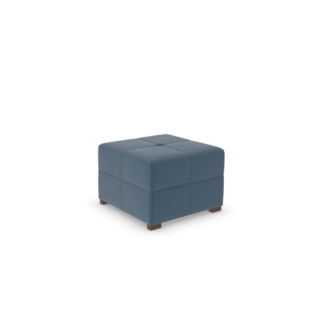 Good To Go | Footstool 82cmx82cm - Pastel Blue - Shub(408)