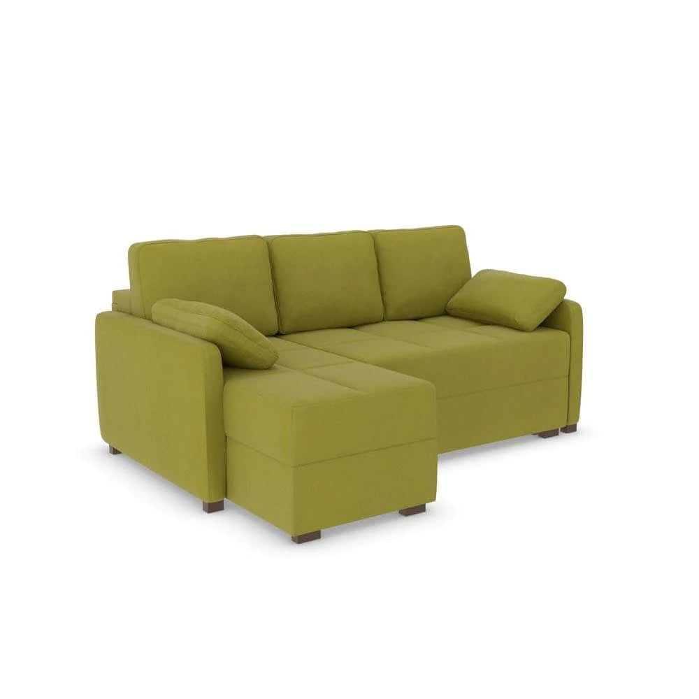 Ex Display - Ashley Corner Sofa Bed - LHF - Micro Cloth - Calm (SHUB430)