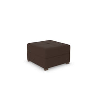Ex Display - George/Charlie Square Corner Footstool - 82x82cm-Micro Suede Bison (SHUB785)