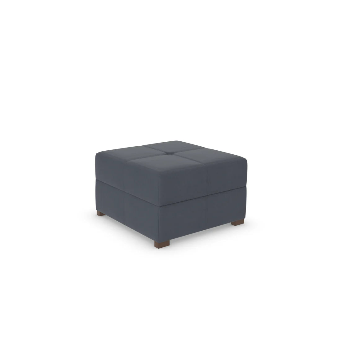 Ex Display George Charlie Square Corner Footstool 82x82cm Micro Cloth Safe