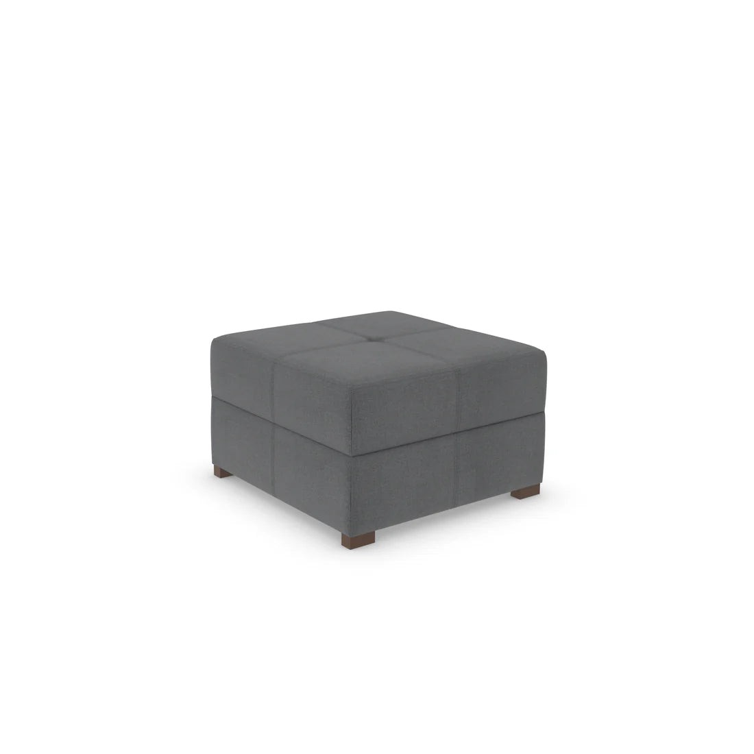 Ex Display George Charlie Square Corner Footstool 82x82cm Micro Weave